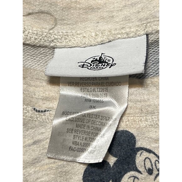 Walt Disney World Mickey Mouse Long Sleeve Off Shoulder Sweatshirt Size 3X - Picture 5 of 5